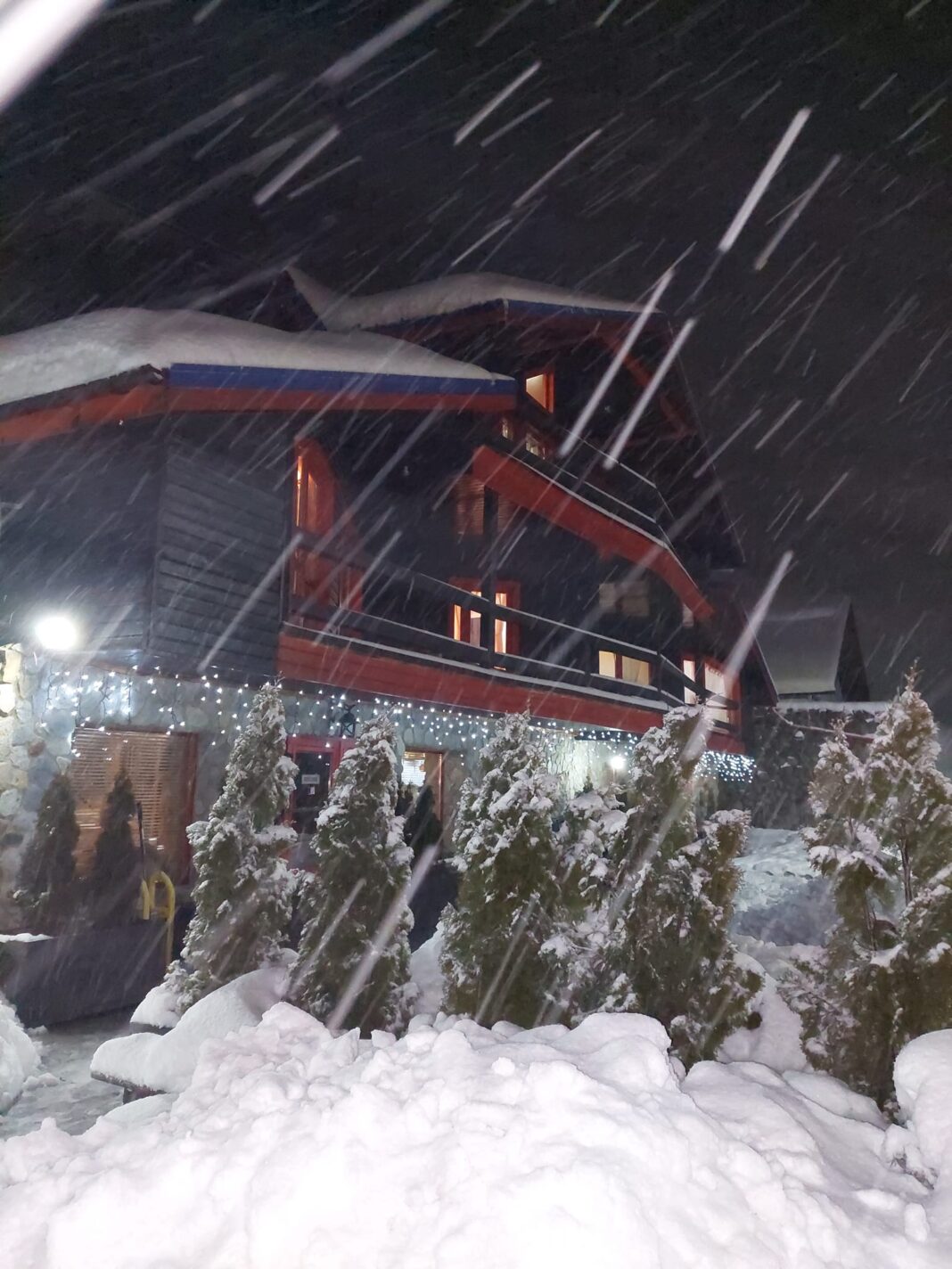 este zapada la Ranca